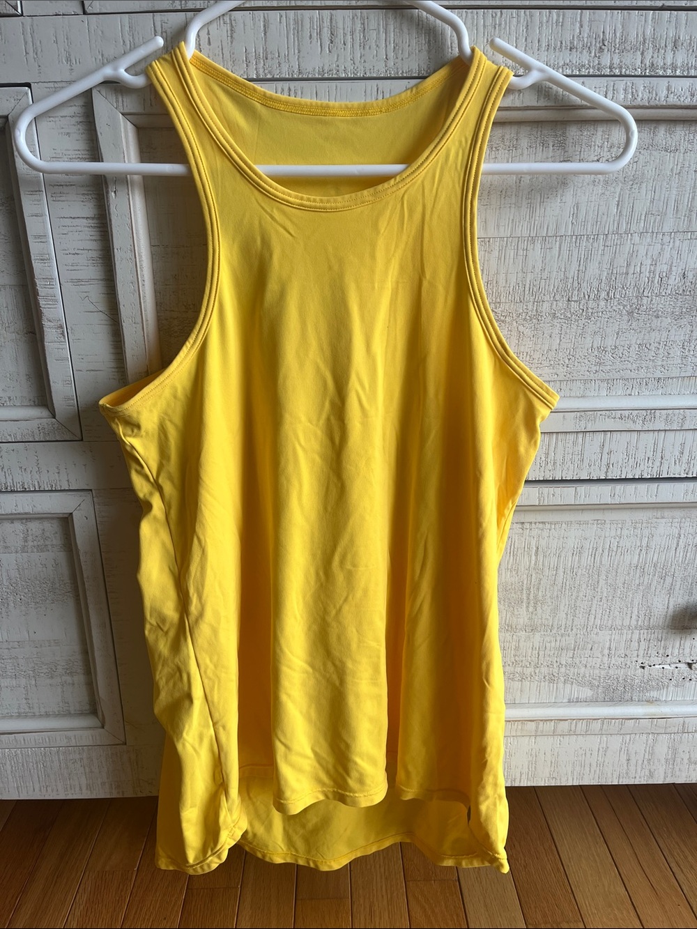 Dona Jo Women’s Yellow Racerback Tank Top